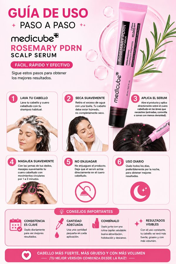 – MEDICUBE ROSEMARY PDRN SCALP SERUM