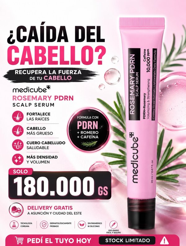 – MEDICUBE ROSEMARY PDRN SCALP SERUM