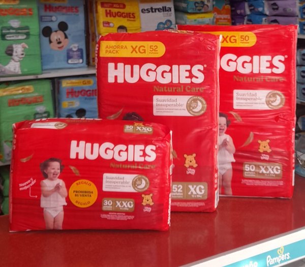 Huggies Natural Care (rojo)