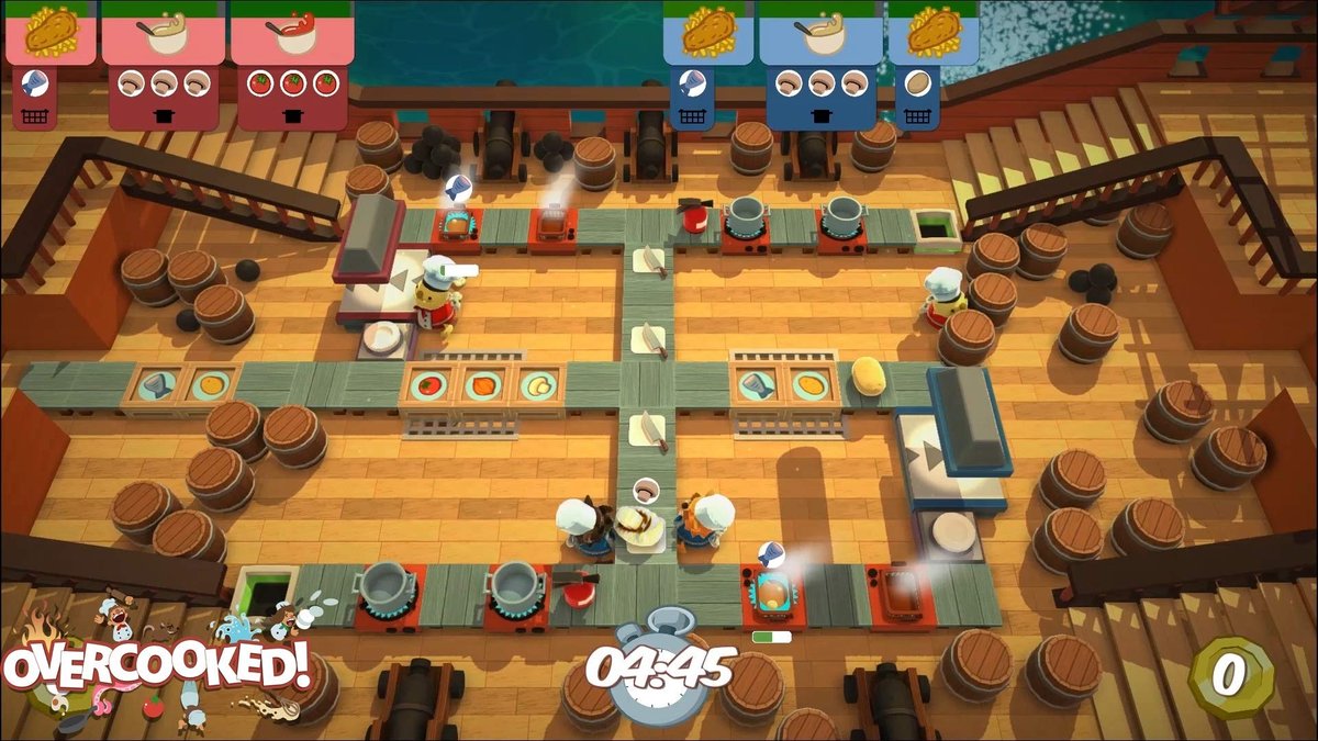 Overcooked! + Overcooked! 2 PS5 - 2