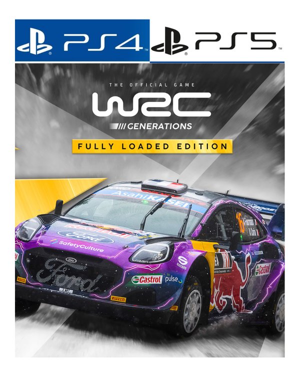 WRC Generations - Fully Loaded Edition PS4-PS5 (CUENTA SECUNDARIA)