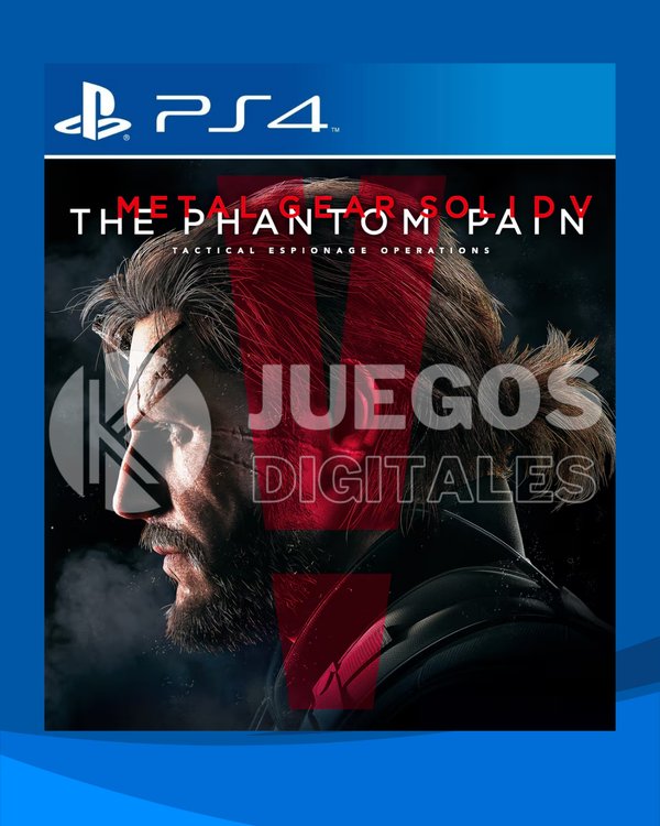 METAL GEAR SOLID V THE PHANTOM PAIN PS4