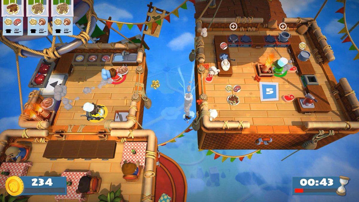 Overcooked! + Overcooked! 2 PS5 - 3