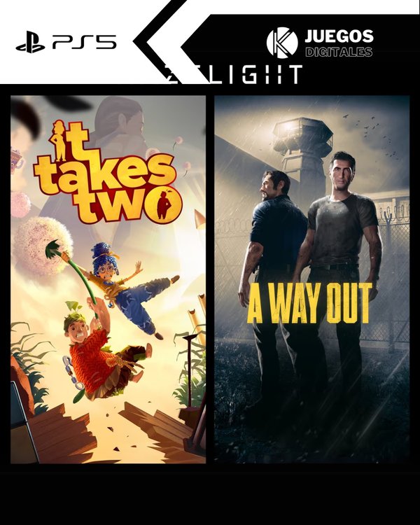 It Takes Two + A Way Out PS5