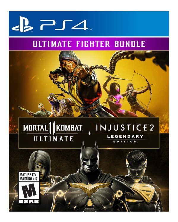 Mortal Kombat 11 Ultimate + Injustice 2 PS4
