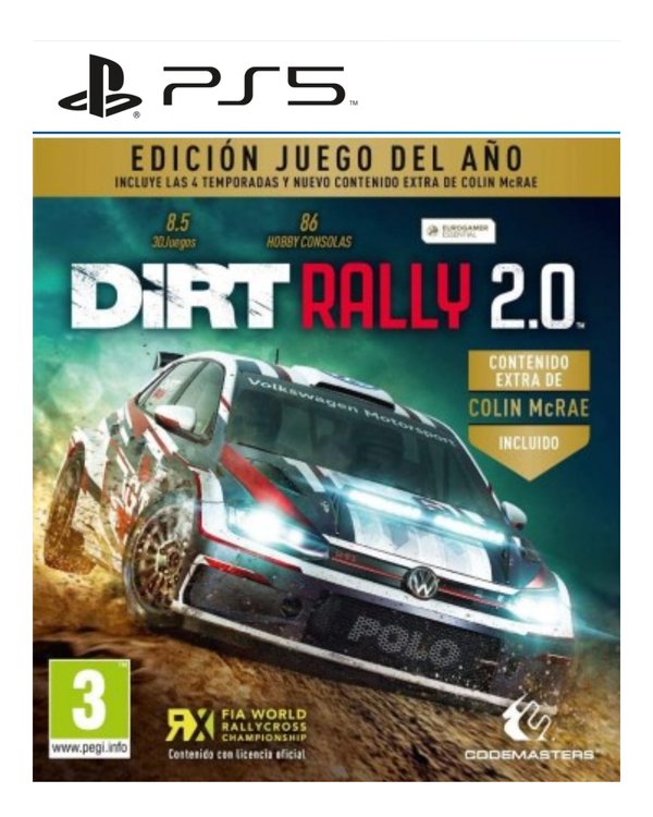 Dirt Rally 2.0 Edición Juego del Año PS5