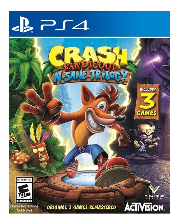 Crash Bandicoot N. Sane Trilogy PS4