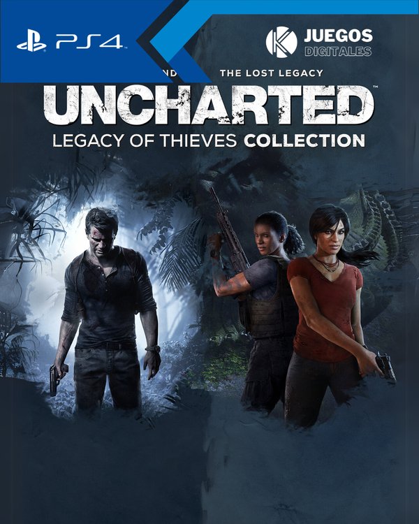 Uncharted 4: Paquete Digital PS4