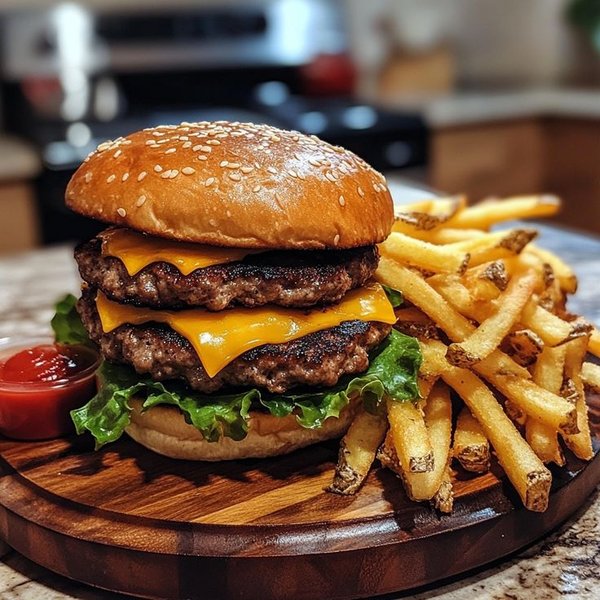 Hamburguesa Doble