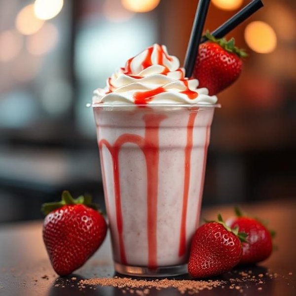 Malteada de Frutilla 