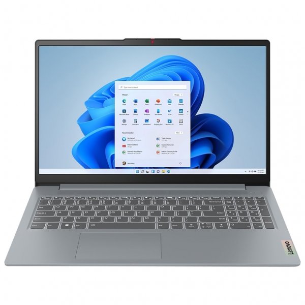 Notebook Lenovo IdeaPad Slim 3 15IAN8 (82XB00C2US), Intel Core I3-N305 1.80HZ (3.80GHZ), 8GB RAM, 128GB UFS, Tela 15.6" Full HD (1920 x 1080), Windows 11 Home, Inglês, Artic Cinza