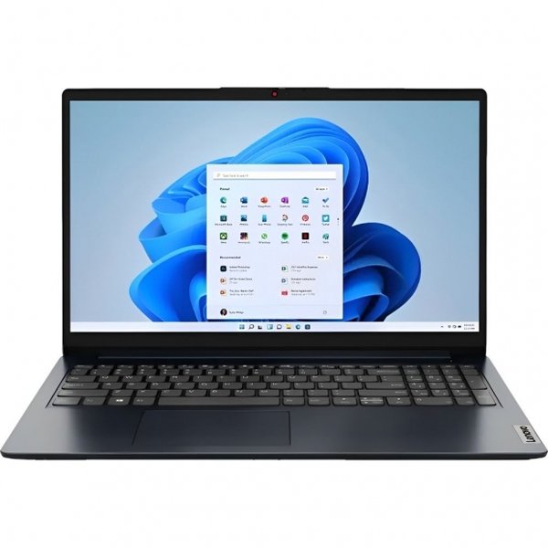 Notebook Lenovo IdeaPad 1 15AMN7 (82VG00TYUS), AMD Ryzen 5 7520U 2.8GHZ (4.30GHZ), 8GB RAM, 256GB SSD, Tela 15.6" Touch Full HD (1920 x 1080) IPS, Windows 11 Home, Inglês, Abyss Azul