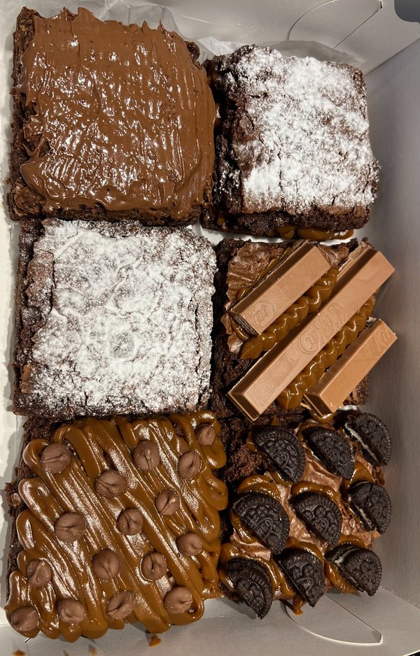 Box de 4 y 6 Brownies 