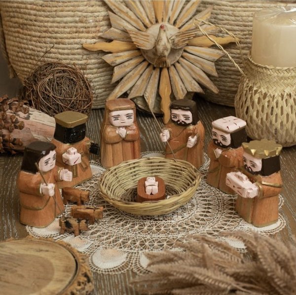Pesebre Pequeño de 10 piezas