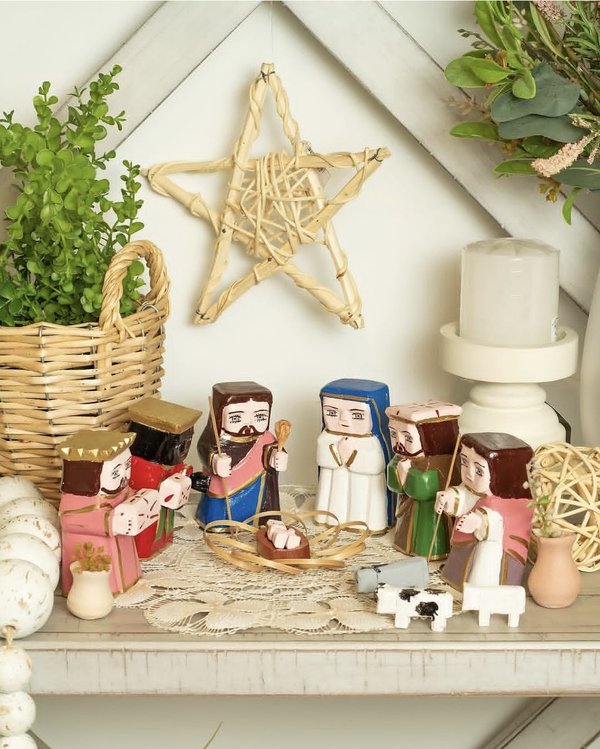 Pesebre en Madera Mediano