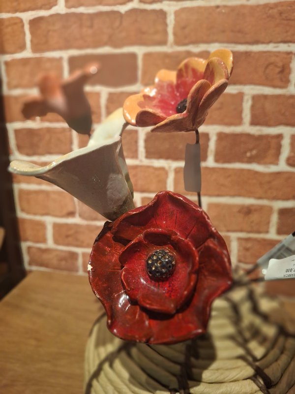 Flores en Cerámica 