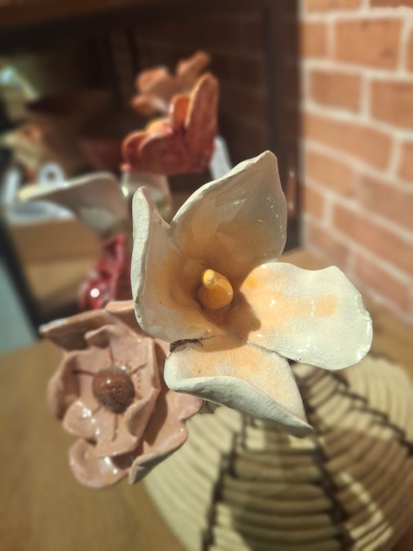 Flores en Cerámica 