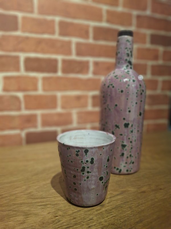 Botellas Con Vasos