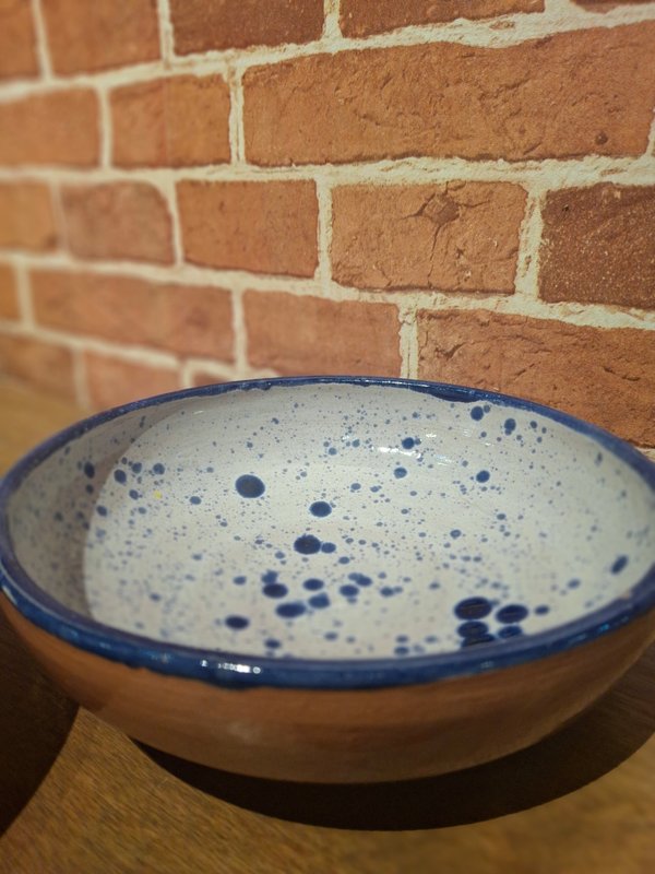 Juego de 2 Platos Azules