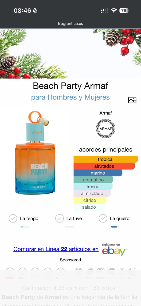 Beach Party - Armaf