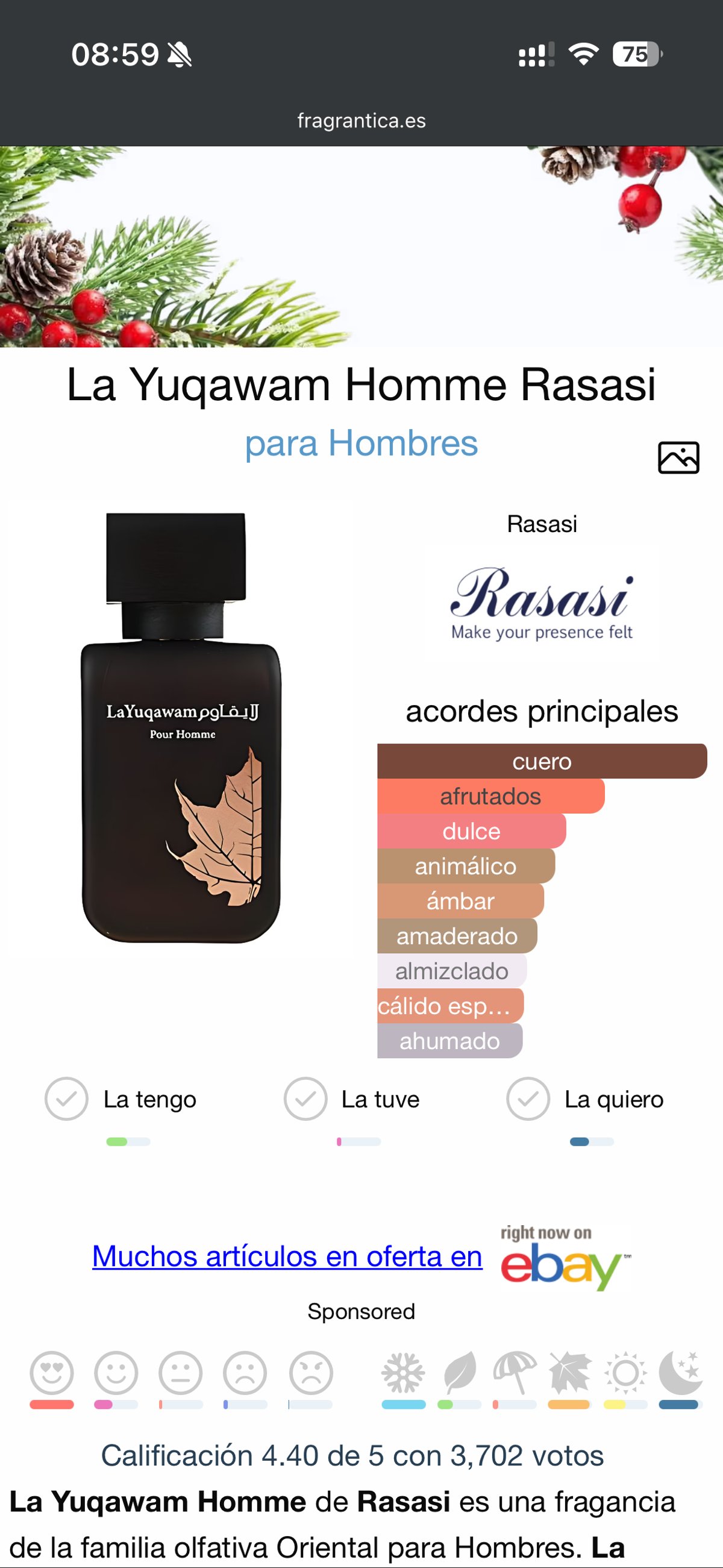 La Yuqawam Homme - Rasasi - 2