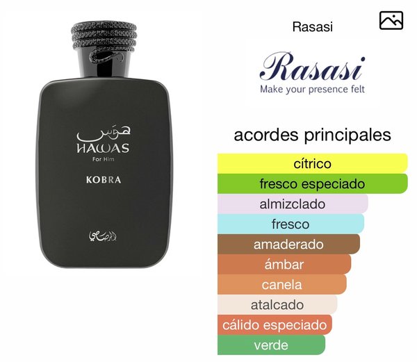 Hawas Kobra - Rasasi