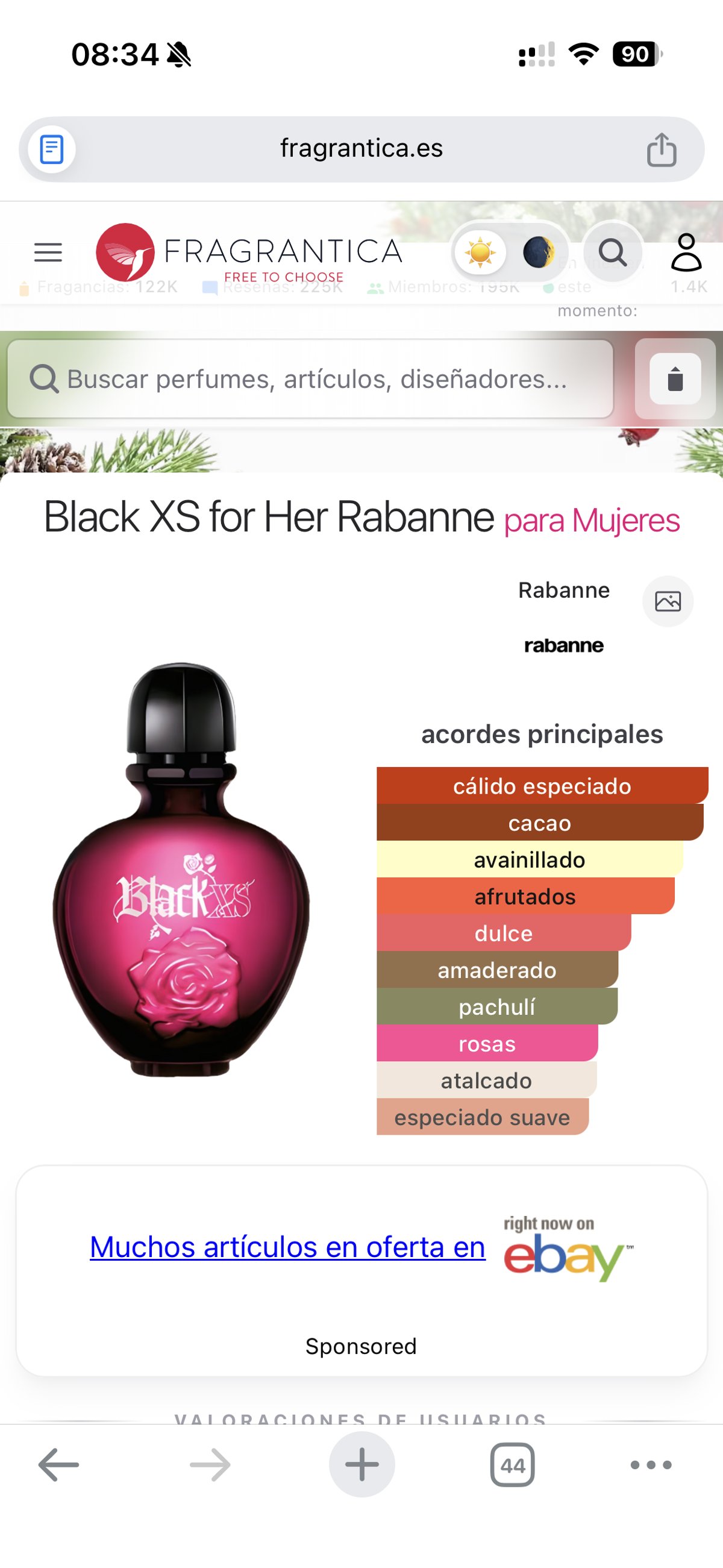 Black XS for Her - Rabanne - 2
