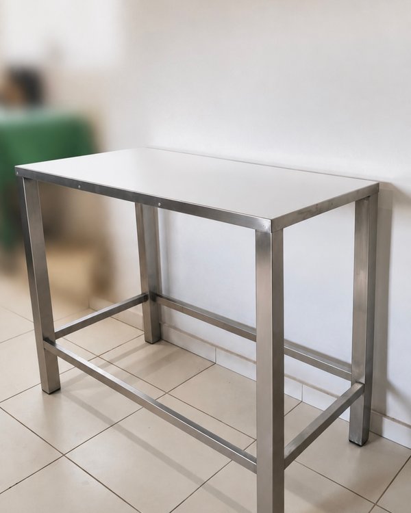 Mesa de inoxidable