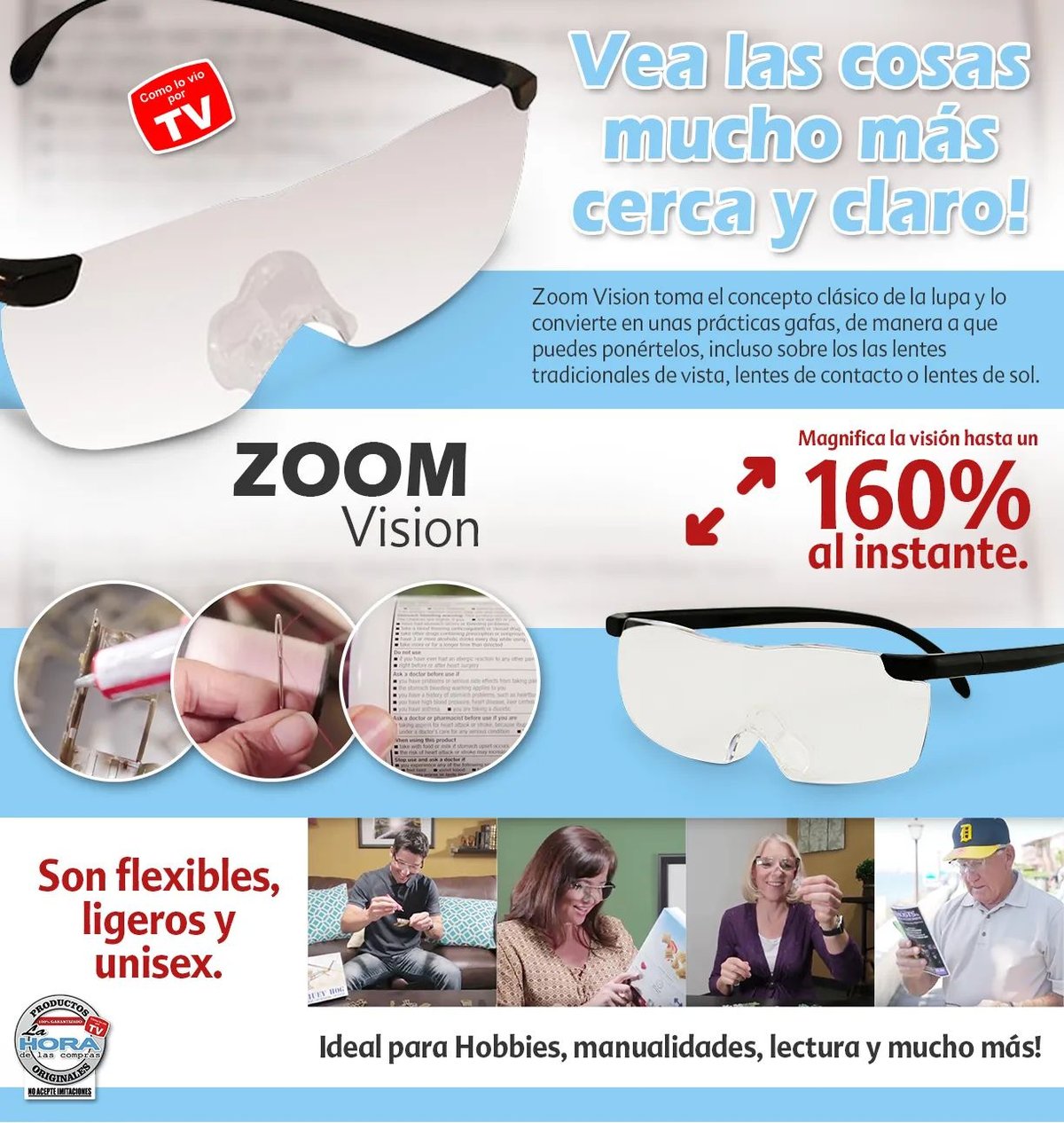 Zoom Vision ¡Vea las cosas mucho más cerca y claro! - 4
