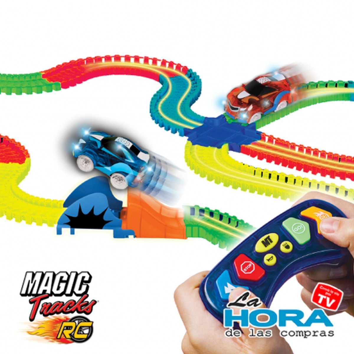 Magic Tracks RC Deluxe (Pista de Auto) ¡La increíble pista de carreras para chicos y grandes!