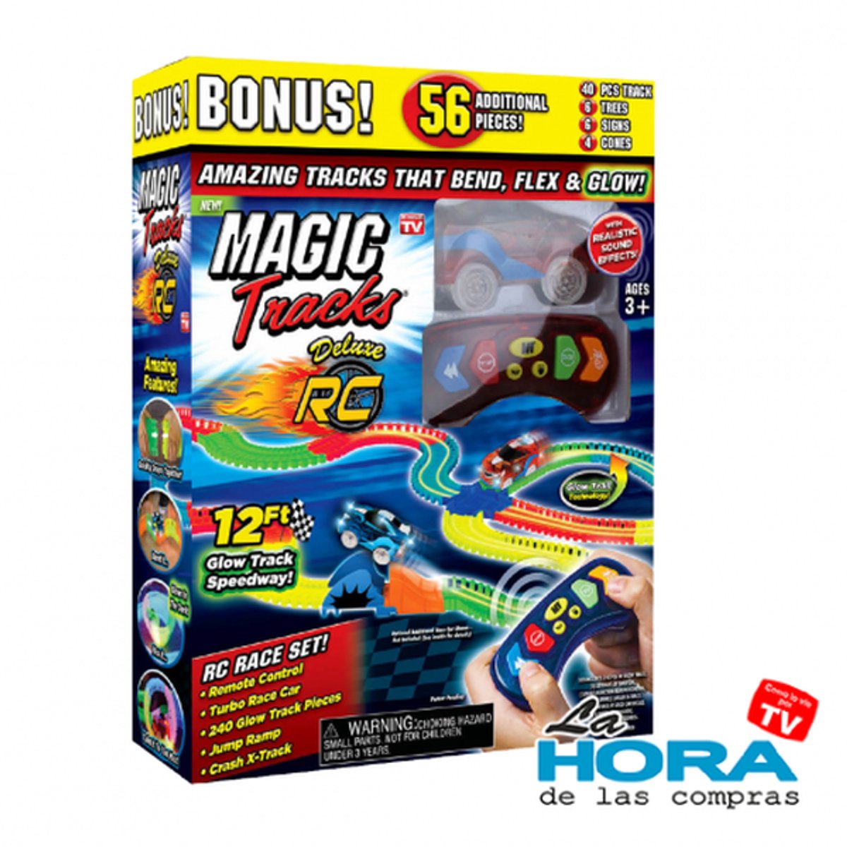 Magic Tracks RC Deluxe (Pista de Auto) ¡La increíble pista de carreras para chicos y grandes! - 2