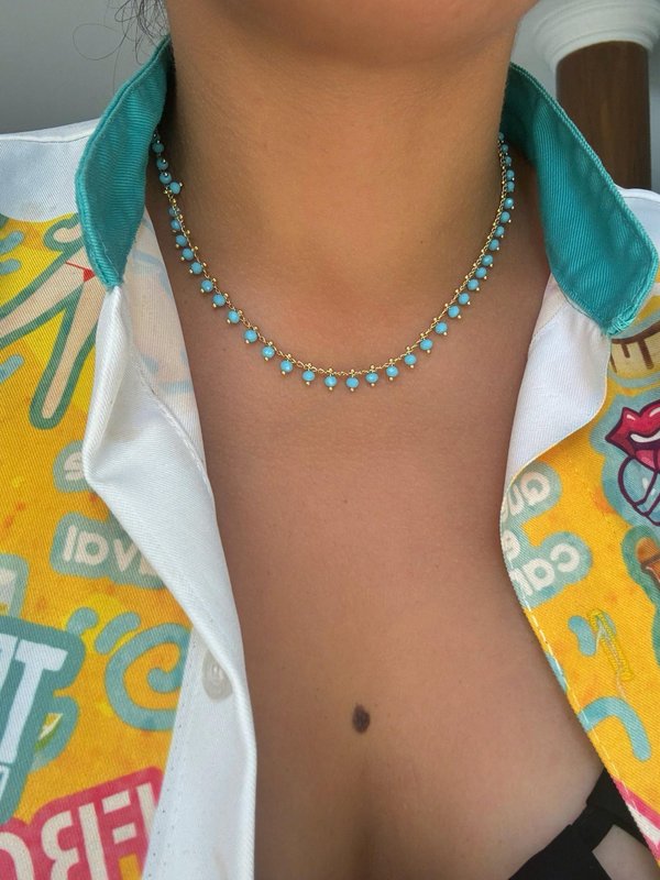 CHOKER CELESTE