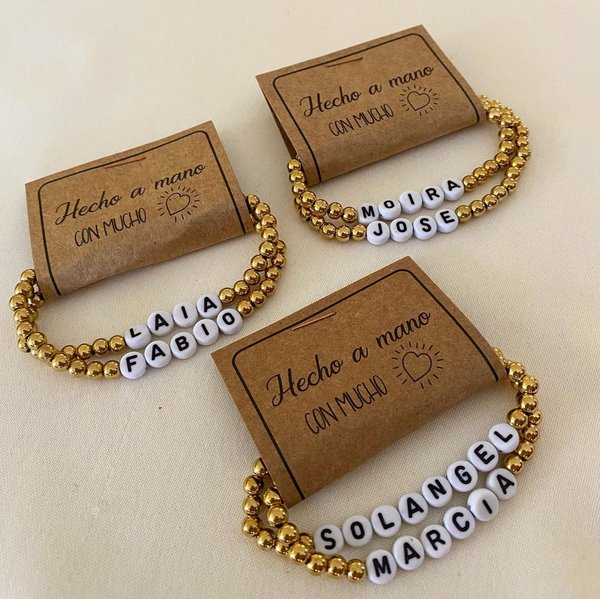 MANILLA CON NOMBRE