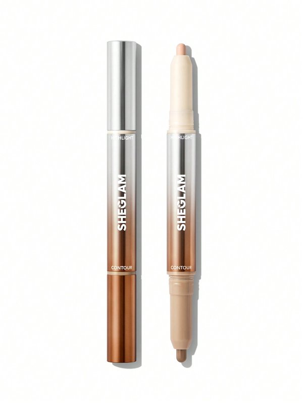 Sheglam - Fine Line 2-In-1 Nose Contour & Highlight Pen-Umber