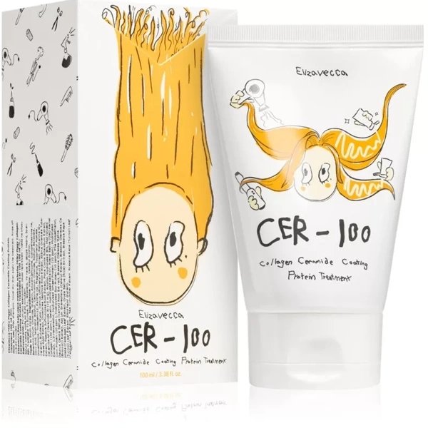 Máscara Capilar Elizavecca - CER-100 Collagen Ceramide Coating Protein Treatment 100 ml