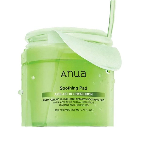 ANUA - SOOTHING PAD AZELAIC 10 + HYALURON 230ML
