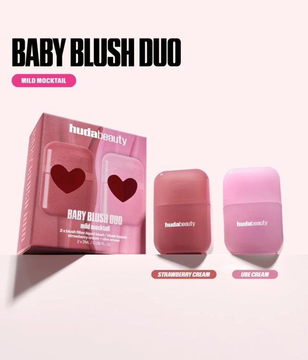 Huda Beauty - BABY BLUSH MILD MOCKTAIL DUO KIT