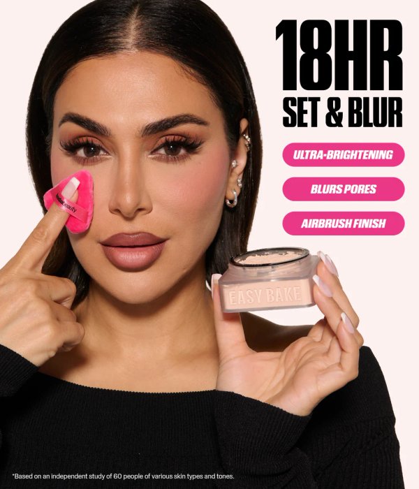 Huda Beauty - MINI EASY BAKE LOOSE BAKING & SETTING POWDER