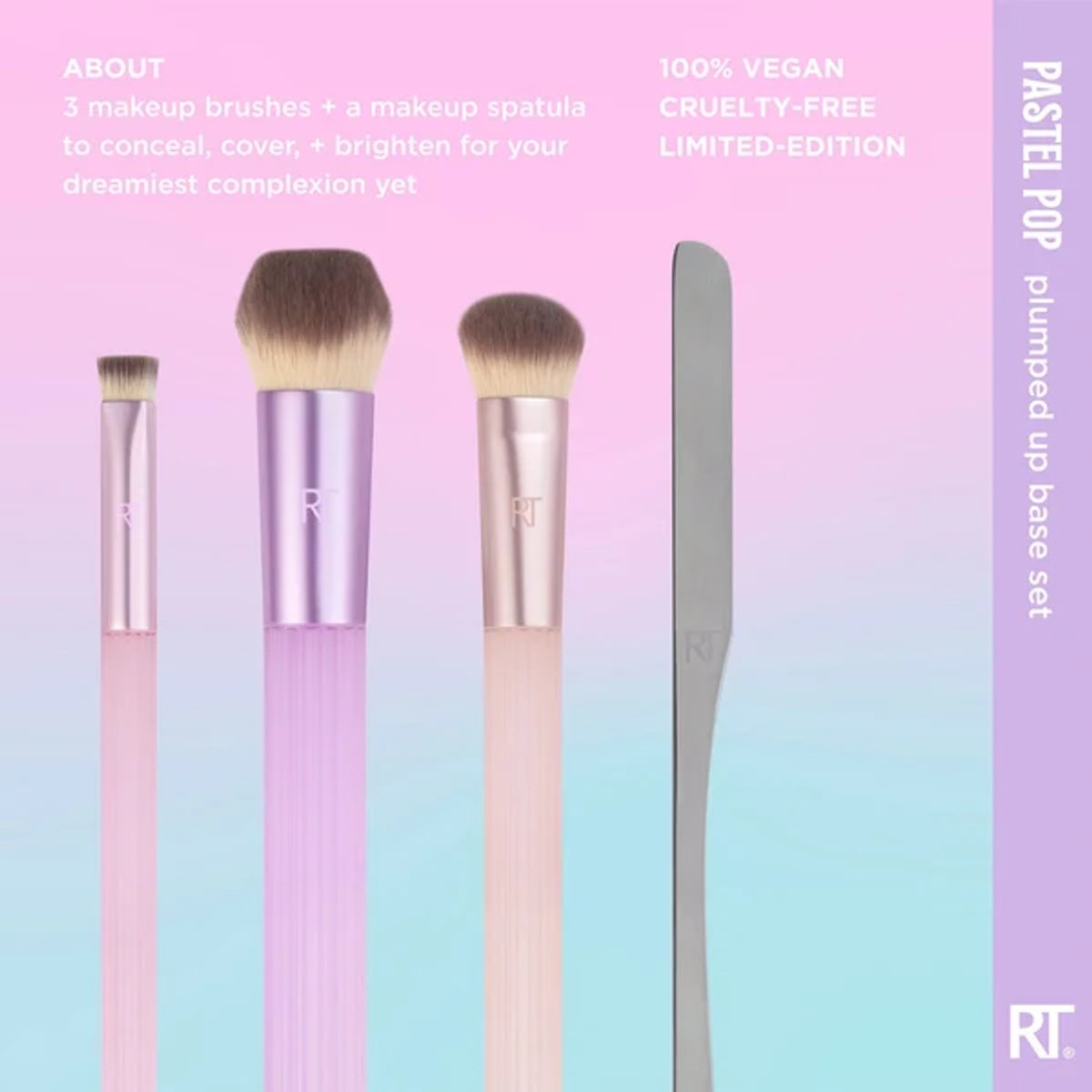 The Real Techniques - Pastel Pop plumped up base set - 2
