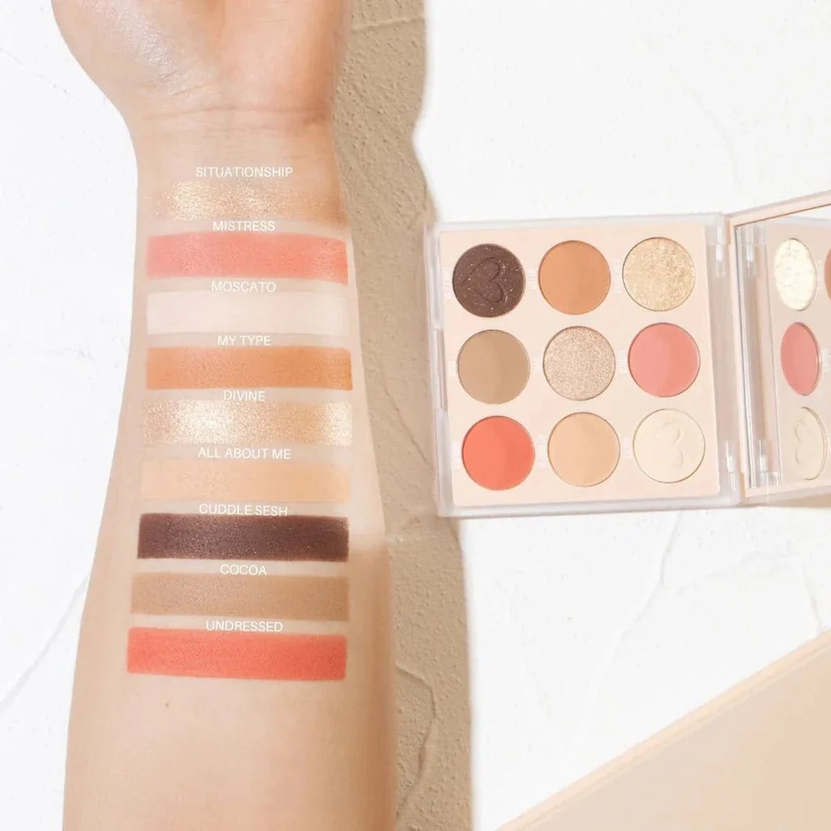 Beauty Creations - Nude X - Paleta De Sombras Mini - Unseen - 3