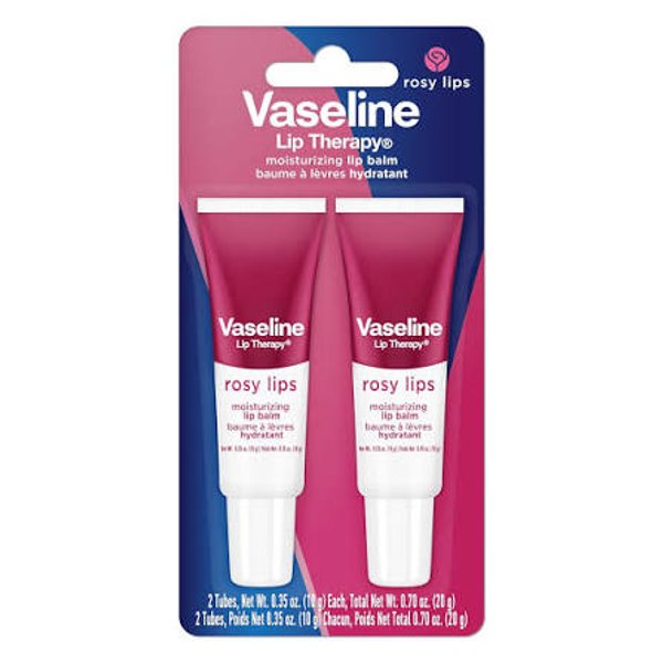 Vaseline Lip therapy - Rosy Lip Balm Twin Pack Moisturizing Care
