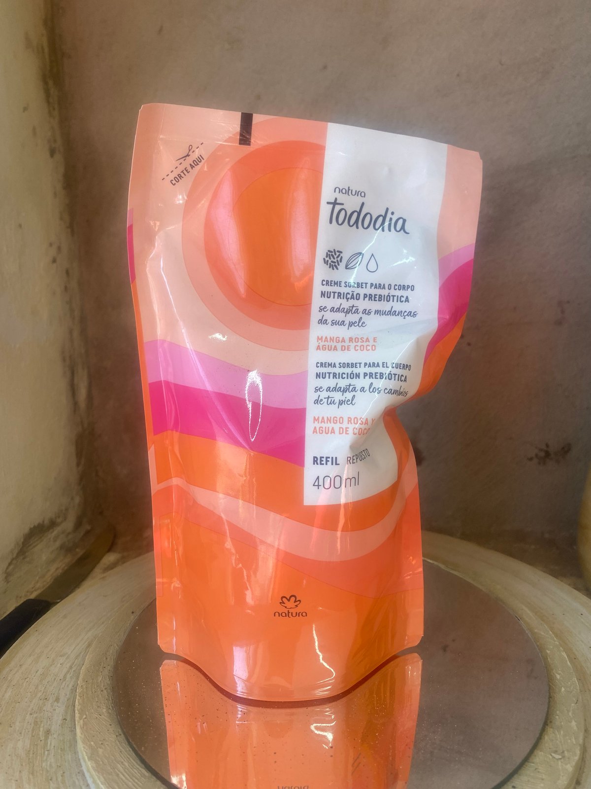 Refil Tododia Crema Corporal 400ml 