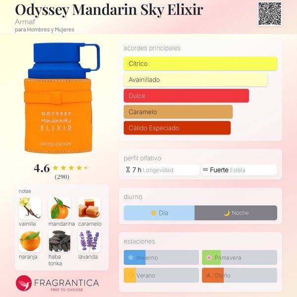 Odyssey Mandarin Sky Elixir 100ml