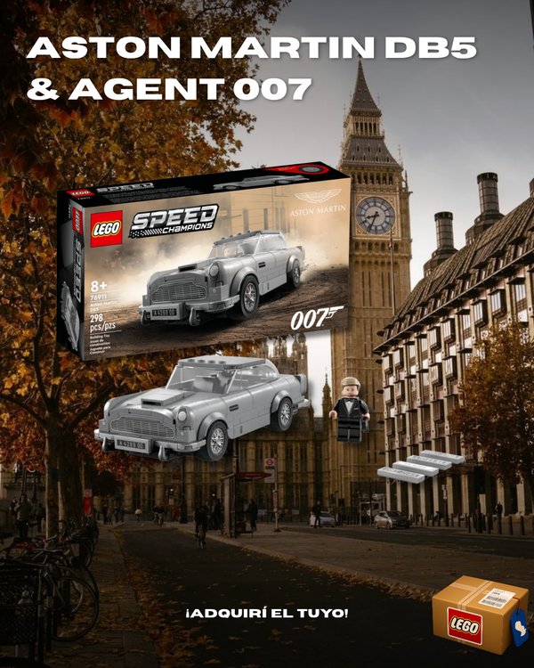Aston Martin DB5 & Agent 007