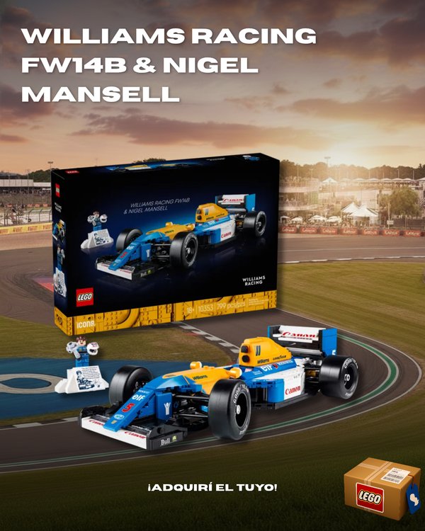 Williams Racing FW14B & Nigel Mansell 