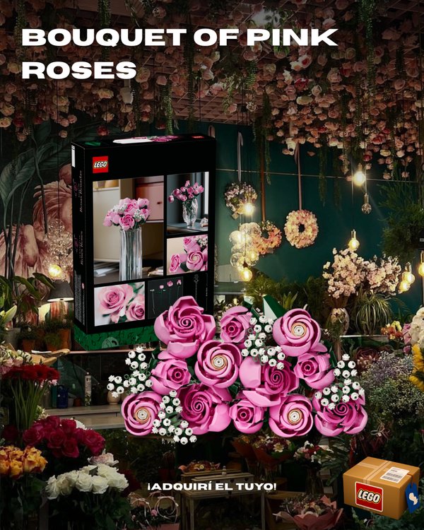 Bouquet of Pink Roses