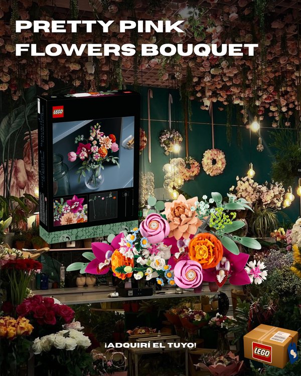 Pretty Pink Flower Bouquet 