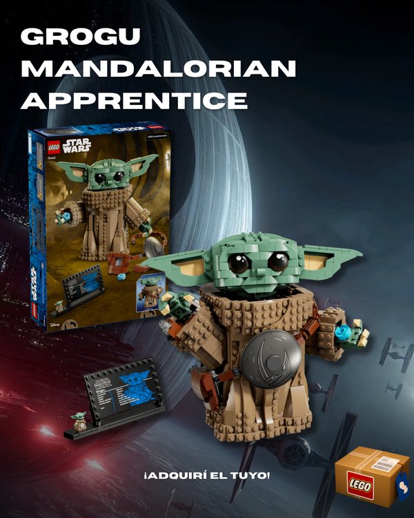 Grogy Mandalorian Apprentice 