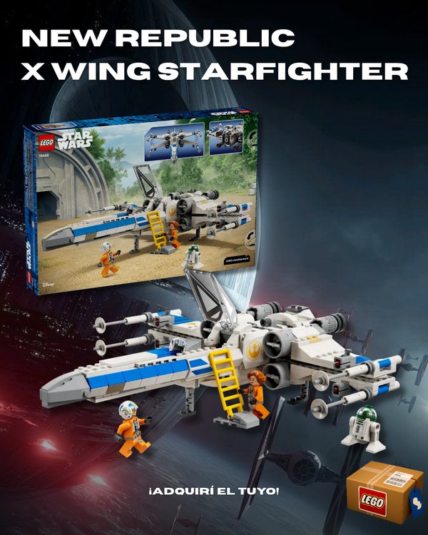 New Republic X Wing Starfighter 