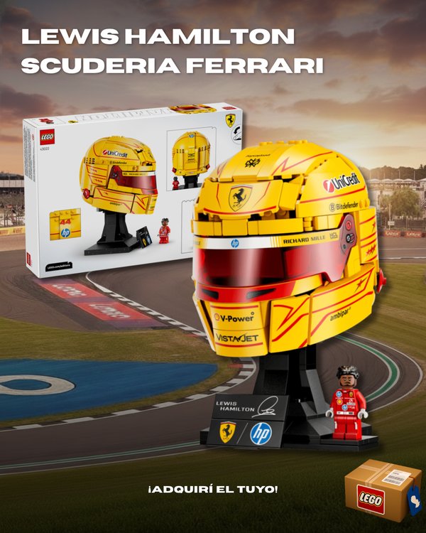 Lewis Hamilton Helmet | Scuderia Ferrari